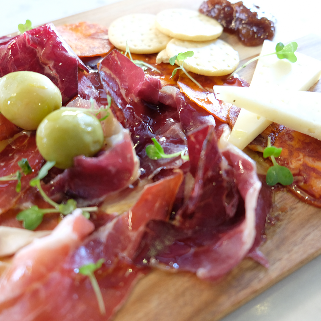Charcuterie board at Skånegatan 71