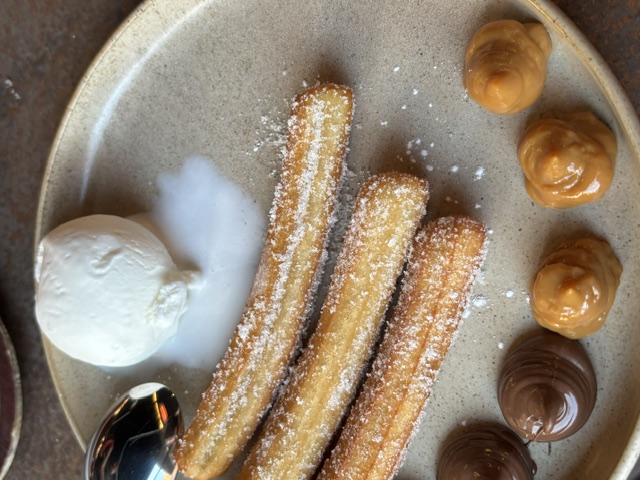 Churros served at Skånegatan 71