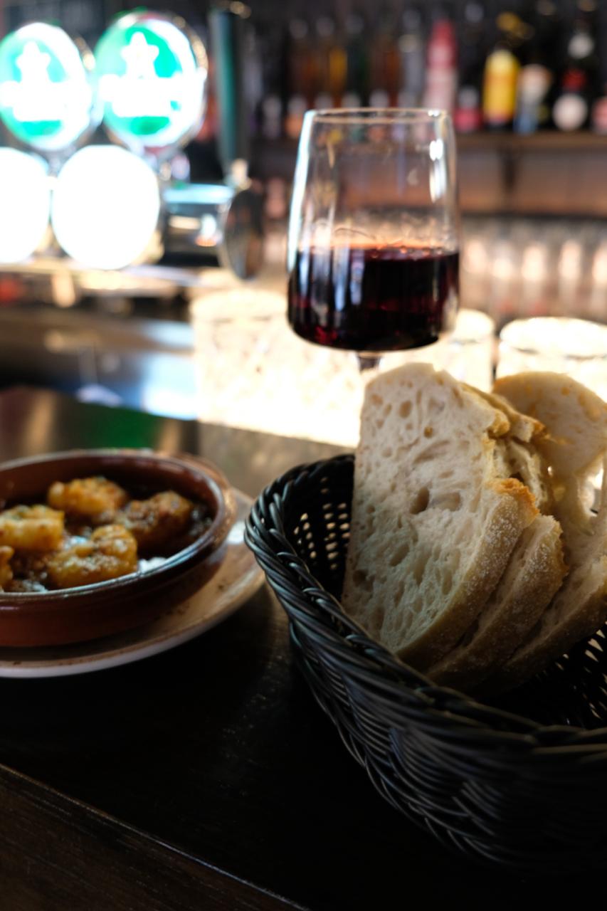 Bar snacks served at Skånegatan 71